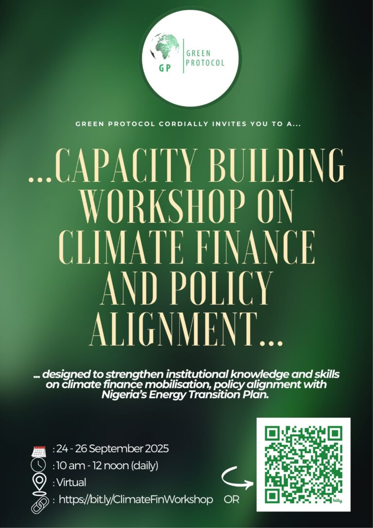 Capacity Building Workshop on Climate Finance & Policy Alignment